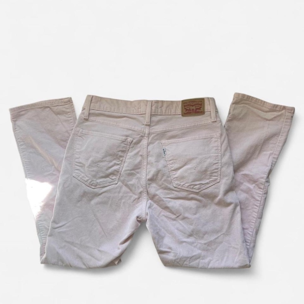 Levi's Pale Blush Straight Leg Jeans